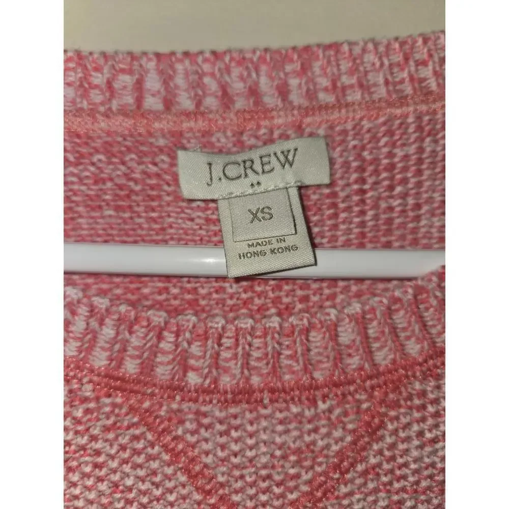 J.Crew Pink Knit Sweater XS